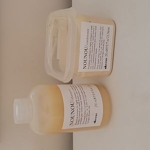 Davines shampoo and conditioner